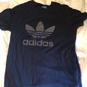 Black Adidas Short Sleeve T-Shirt